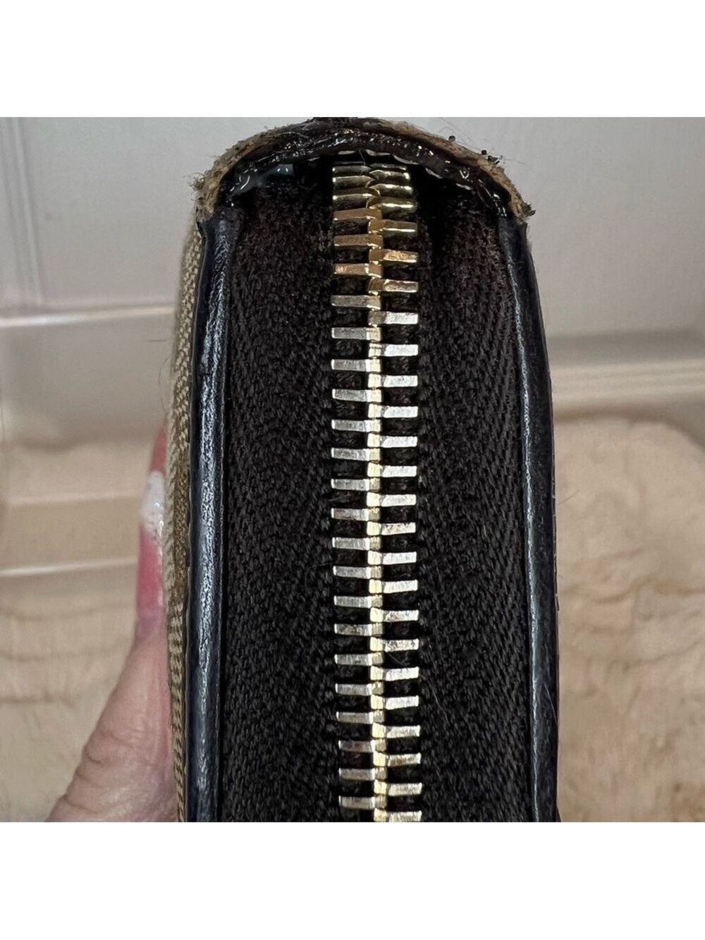 GUCCI GG SHERRY-LINE MAYFAIR WALLET - Picture 5 of 16